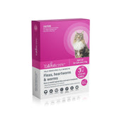 TALENTCARE Flea And Worming Spot - on For Cats Over 4Kg 0.8ml x 3Tubes - Furbabies Online